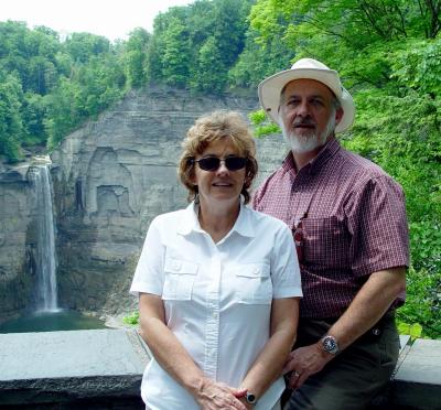Denise and Fred at the Falls