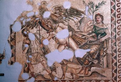 Antakya mosaic Ganymede