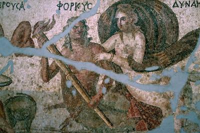 Antakya mosaic Tritons and Nereids
