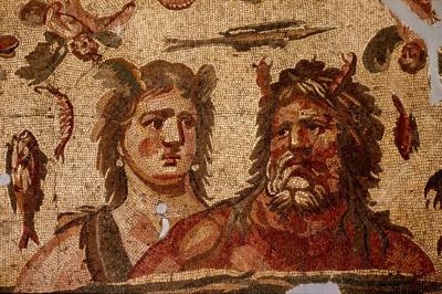 Antakya mosaic Oceanus and Thetis