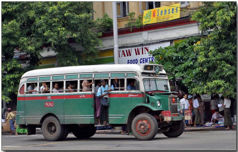 Local transport - Yangon