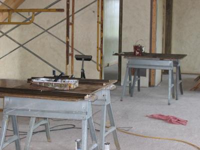 The staining factory