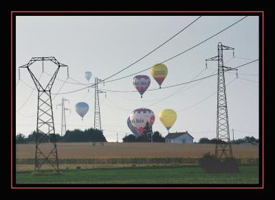 following power lines