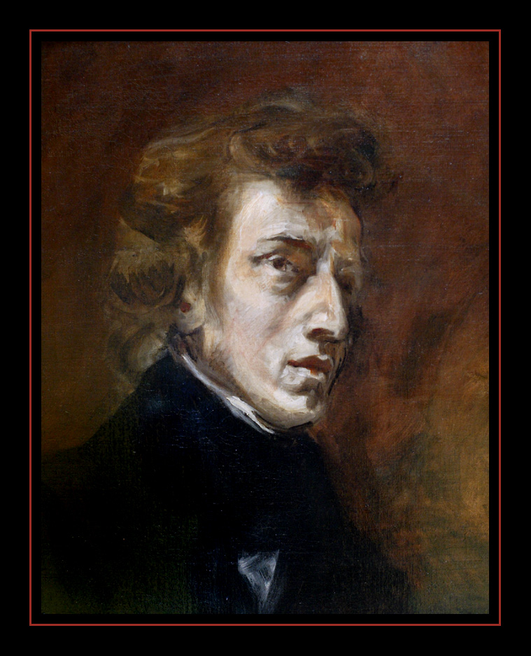 Frdric Chopin (1838) par Eugne DELACROIX