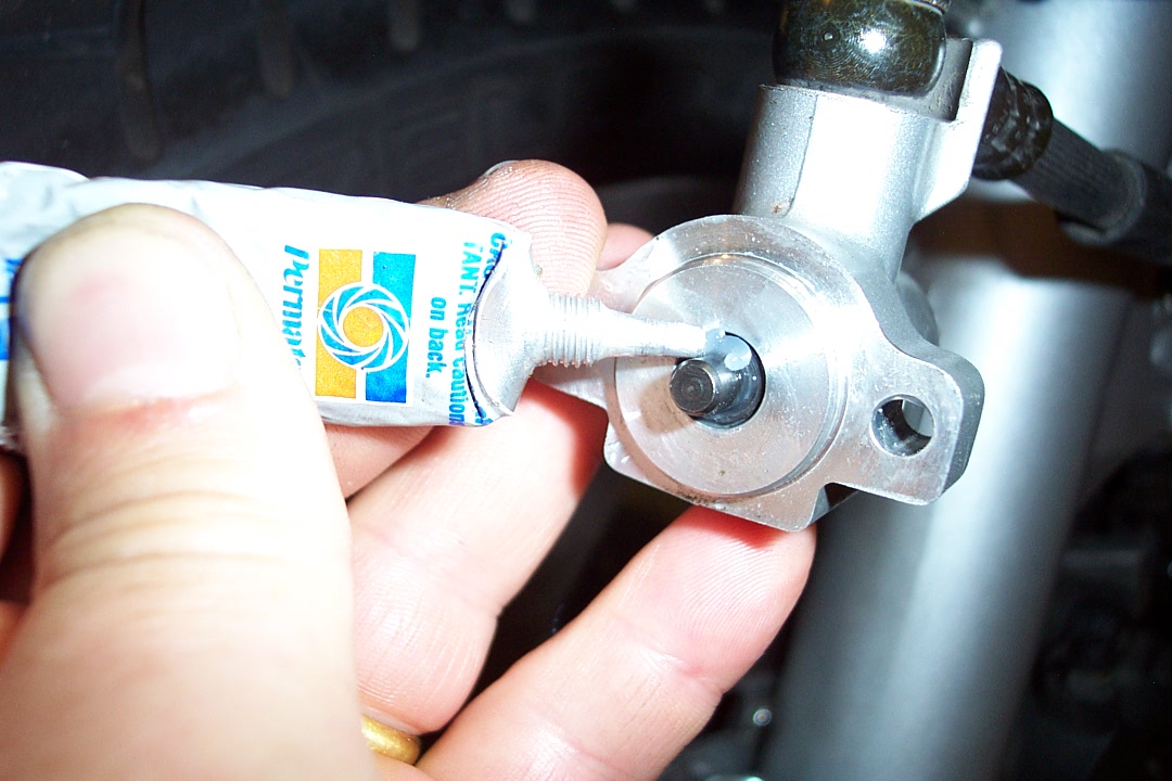 The manual advises you to lubricate this actuator. I used silicone grease