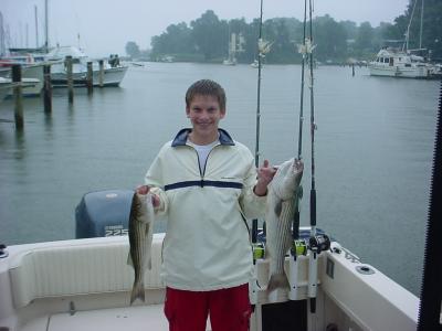 7/18 - Robertson Charter - Matt with nice 28 Rock