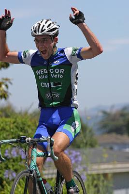 Masters 35+ winner, Tracy Colwell