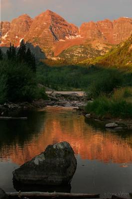 Maroon Bells sunrise