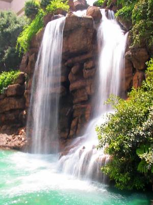 Jurassic Park Waterfall