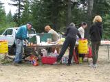 Stampede Pass aid station 2
