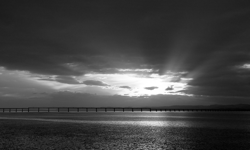River Tay Black and Light.