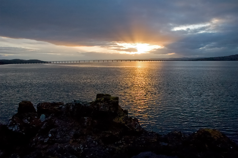 River Tay Lightshow.