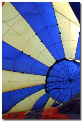 Inside a Hot Air Balloon