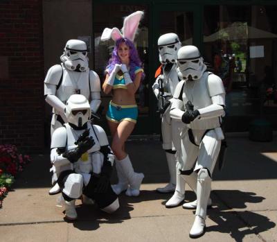 Protecting the Bunny Princess!