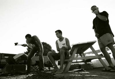 Breakfast operations at Camp Venice
