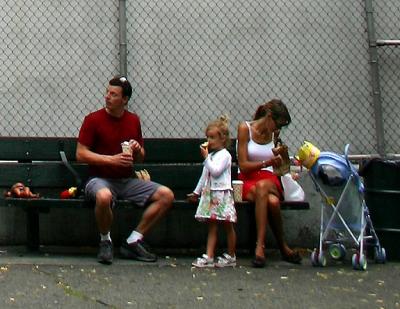 Family Picnic in Vesuvio Playground near Sullivan Street