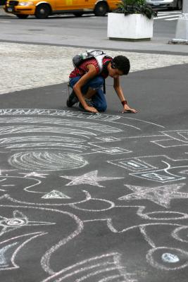 Sidewalk Artist