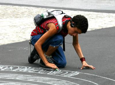 Sidewalk Artist