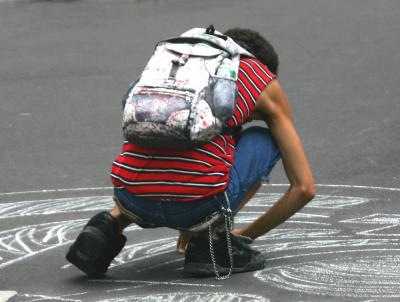 Sidewalk Artist