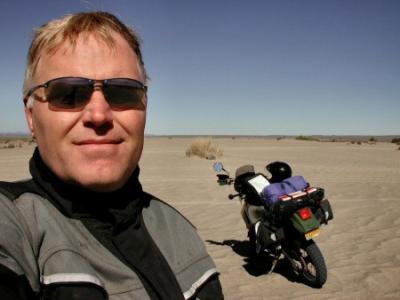 Fossil lake dunes