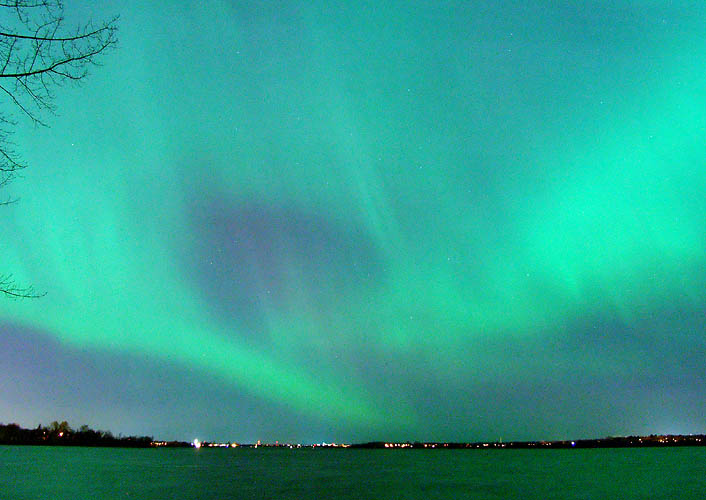 Aurora Over the Ottawa River