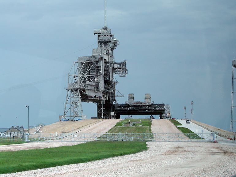 Space Shuttle Launching Pad