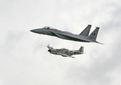 F-15C Eagle & P-51D Mustang