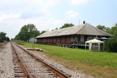 Freight station in Medina now home to model railroad museum