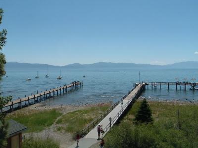 View from Tahoe City.
