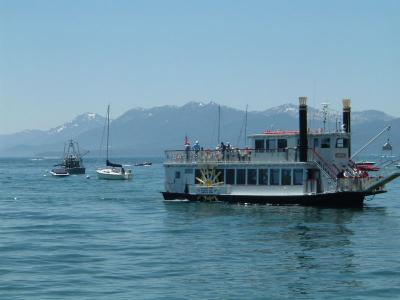 The Lake Tahoe River Boat.