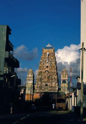 Hindu temple in Colombo