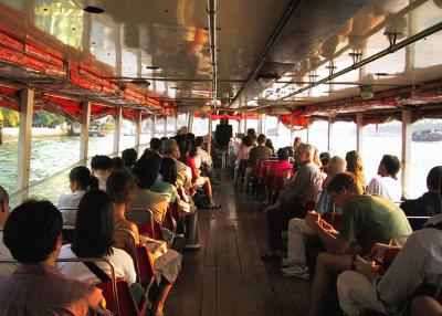 Inside express boat