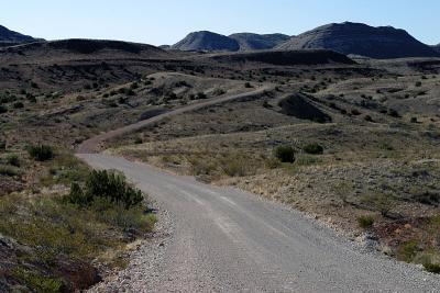 Road conditions and typical traffic situation