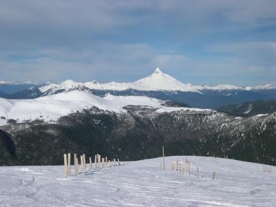 Cerro Puntiagudo, desde el Haique