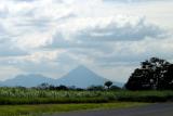 The Arenal volcano. On the road to Arenal