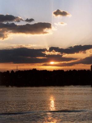 Schelde - River Sunset