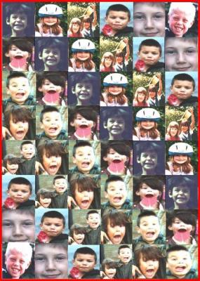 Young faces.
