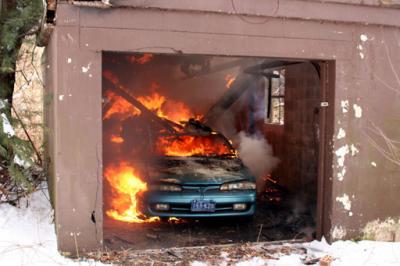 Park St. Garage Fire (Shelton) 3/24/05