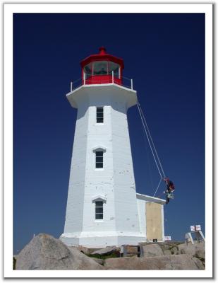 Painting the lighthouse