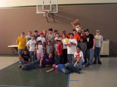 The main group that dealt with the Kid's Camp (VBS), as well as the kids who showed up that day.