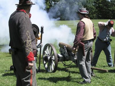 Cannon Firing