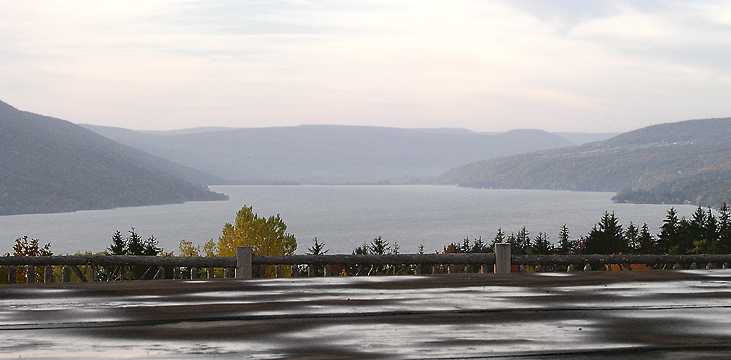 Lake from the deck