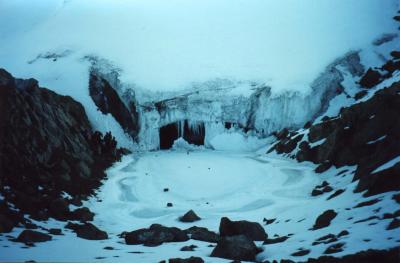 Mt Kenya - icicles