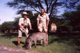 Mullett  & Adam on safari