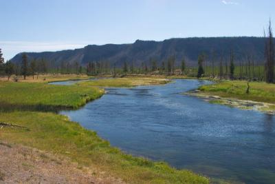 One of many small yellowstone lakes