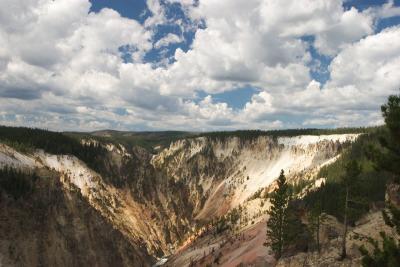 The grand canyon of the yellowstone