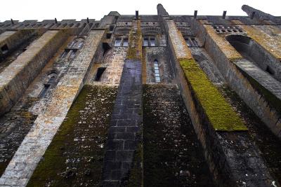 Mont-St-Michel: Buttressed Abbey