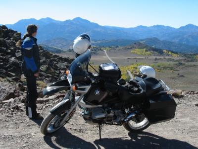 Monitor Pass from Leviathan Peak