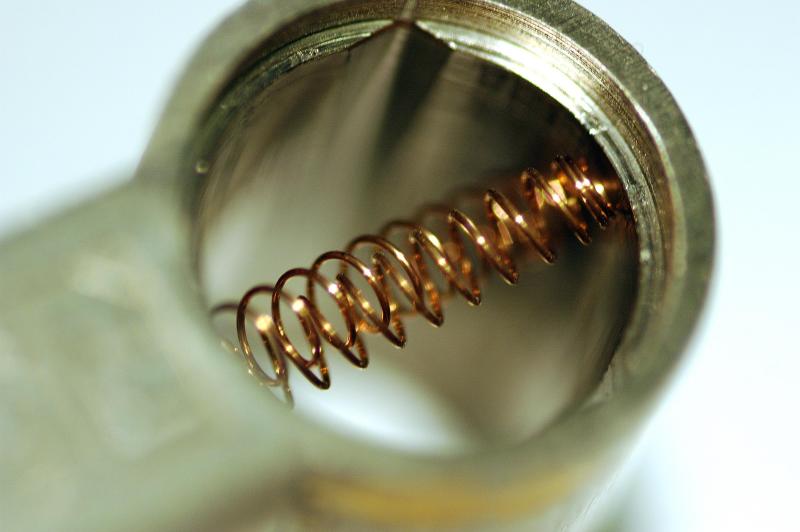 Unmounted Lock-cylinder with springs