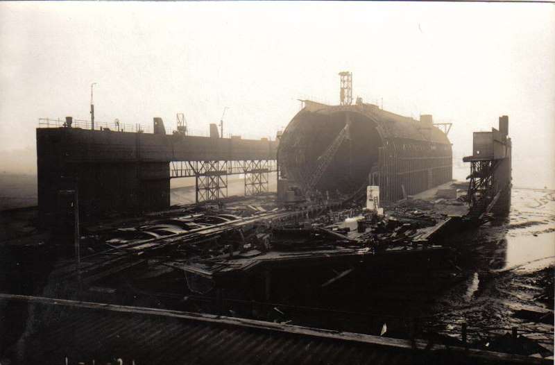 Queenborough.  Cox & Danks. German Floating dock